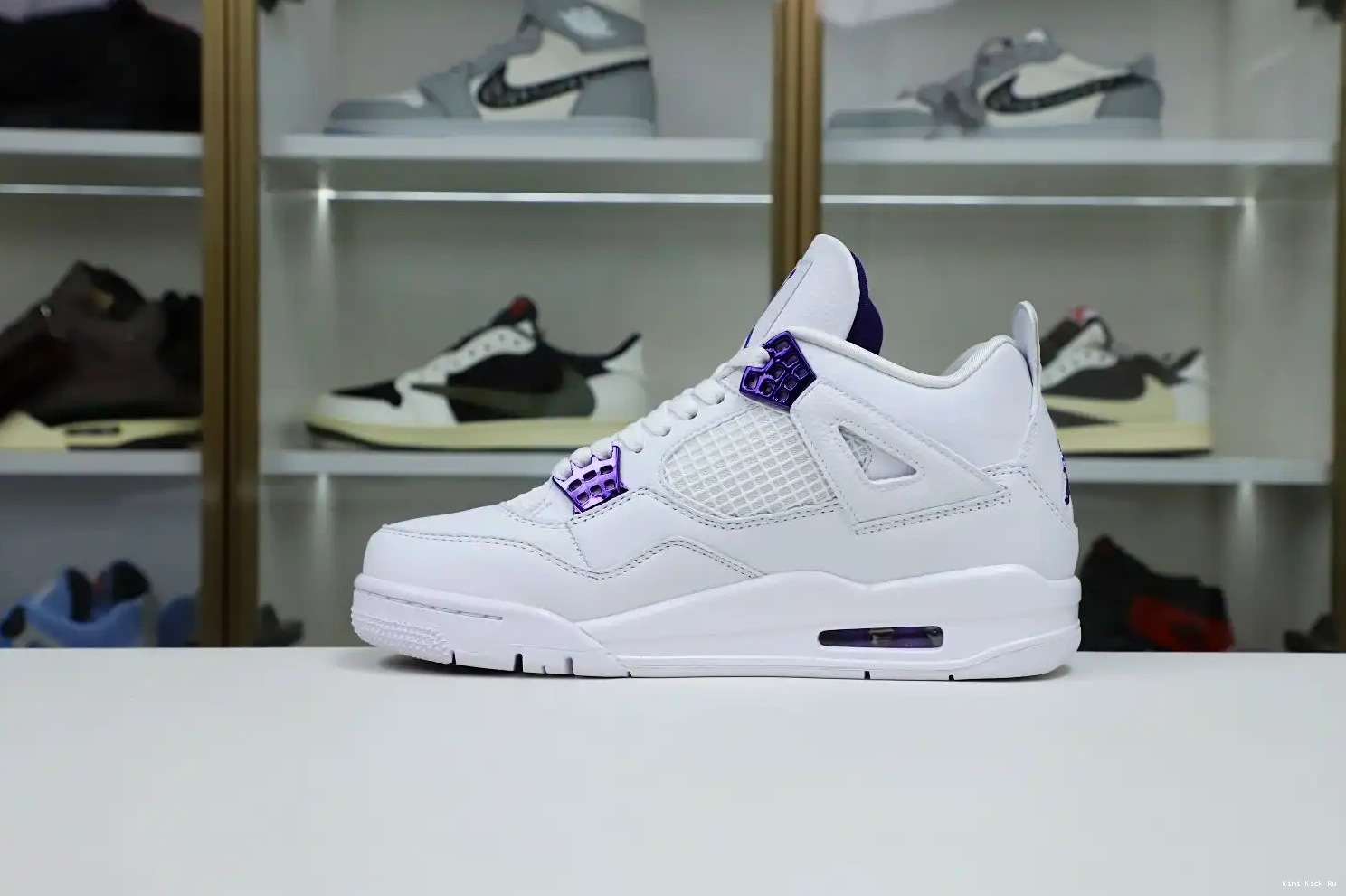 JORDAN METALLIC PURPLE 4 AIR Kimikick 0803